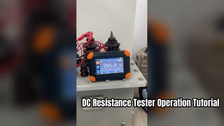 DC Resistance Tester Operation Tutorial