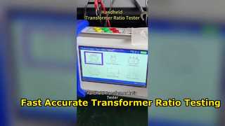 Handheld Transformer Turns Ratio Tester Fast Accurate Testing