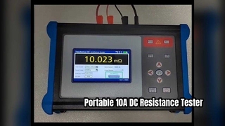 Handheld Portable DC Resistance Tester for Transformer Maintenance