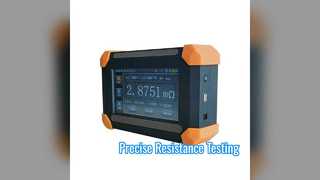 Handheld Loop Resistance Tester for Circuit Breakers