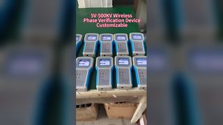 Wireless High Voltage Phase Verification Device | Ring Network Grid Connection Phase Test